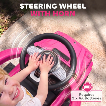 Mercedes-Benz G350 Licensed Push Car, Pink