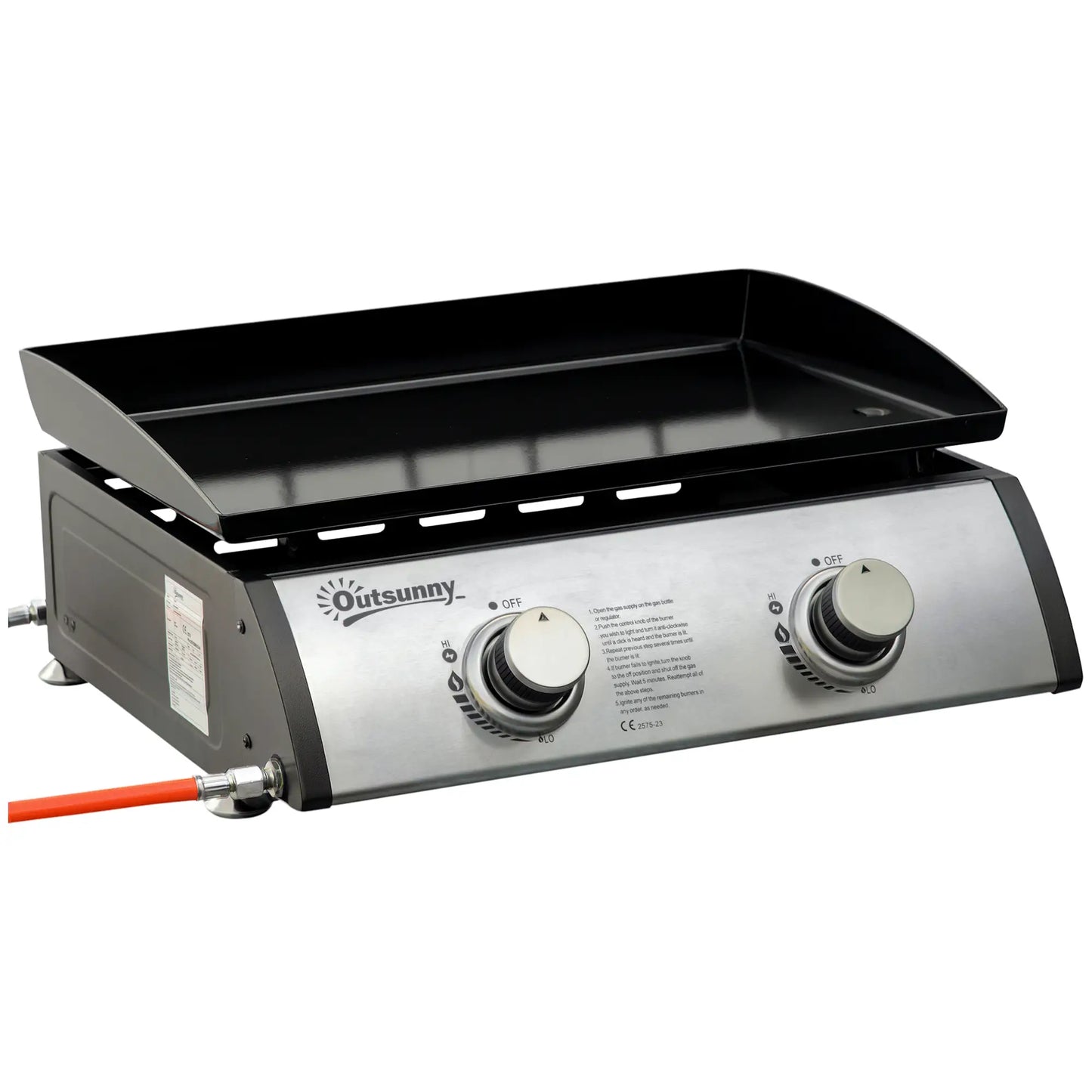 2 Burner Portable Tabletop Gas Grill, For Camping Picnic, Silver Propane Gas Grills at Gallery Canada