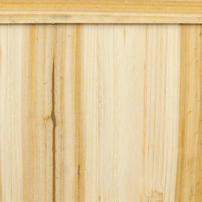 Wood Planter With Trellis For Vine Climbing, 16" x 16" x 57", Natural Raised Garden Beds at Gallery Canada