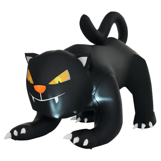 4Ft Tall Halloween Inflatable Cat, Outdoor Yard Decoration, Black Halloween Decorations Options at Gallery Canada