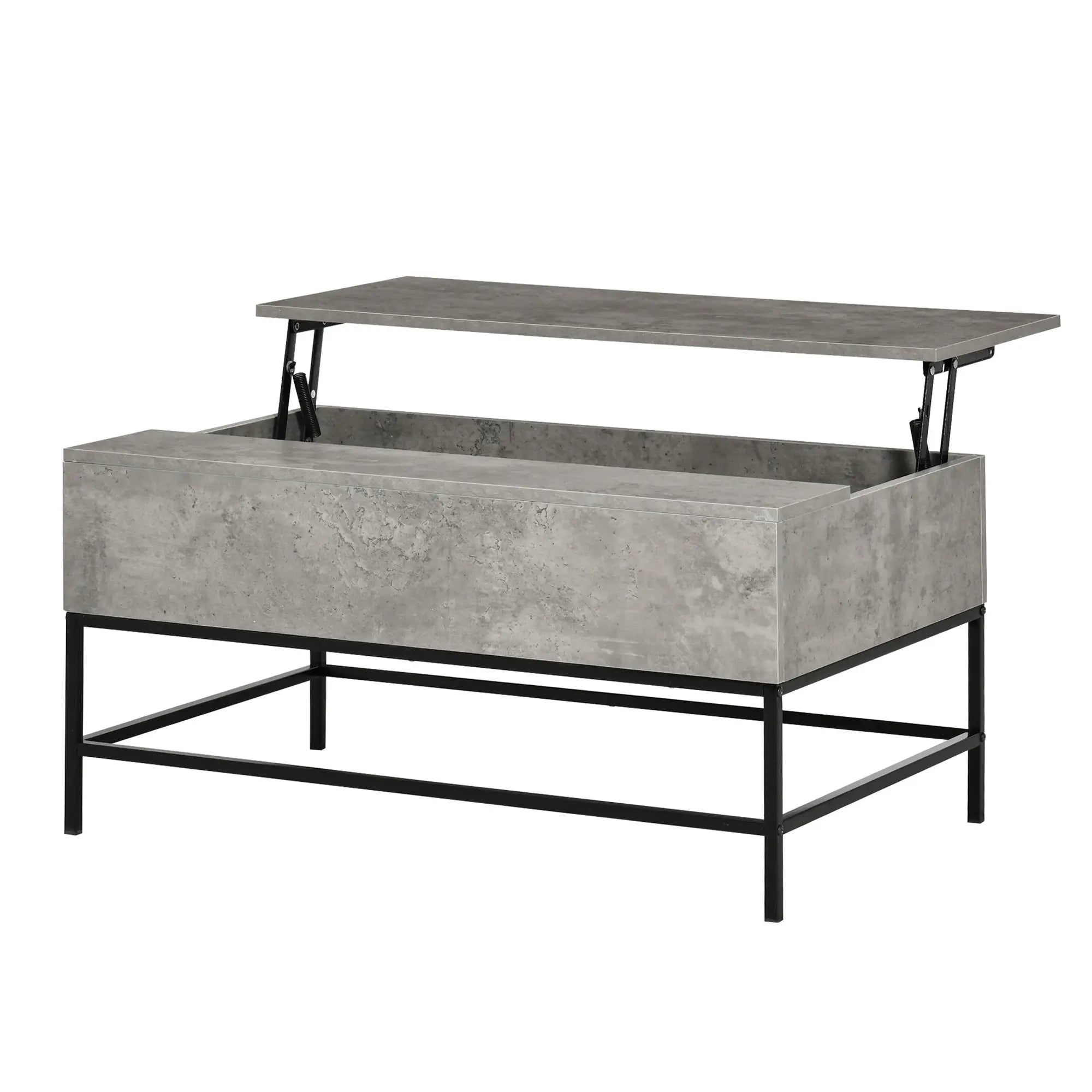 Lift Top Coffee Table, Hidden Storage, Living Room, Grey Coffee Tables at Gallery Canada