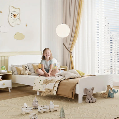 Toddler Bed Frame, 3-12 Years, White Kids Bedroom Furniture at Gallery Canada