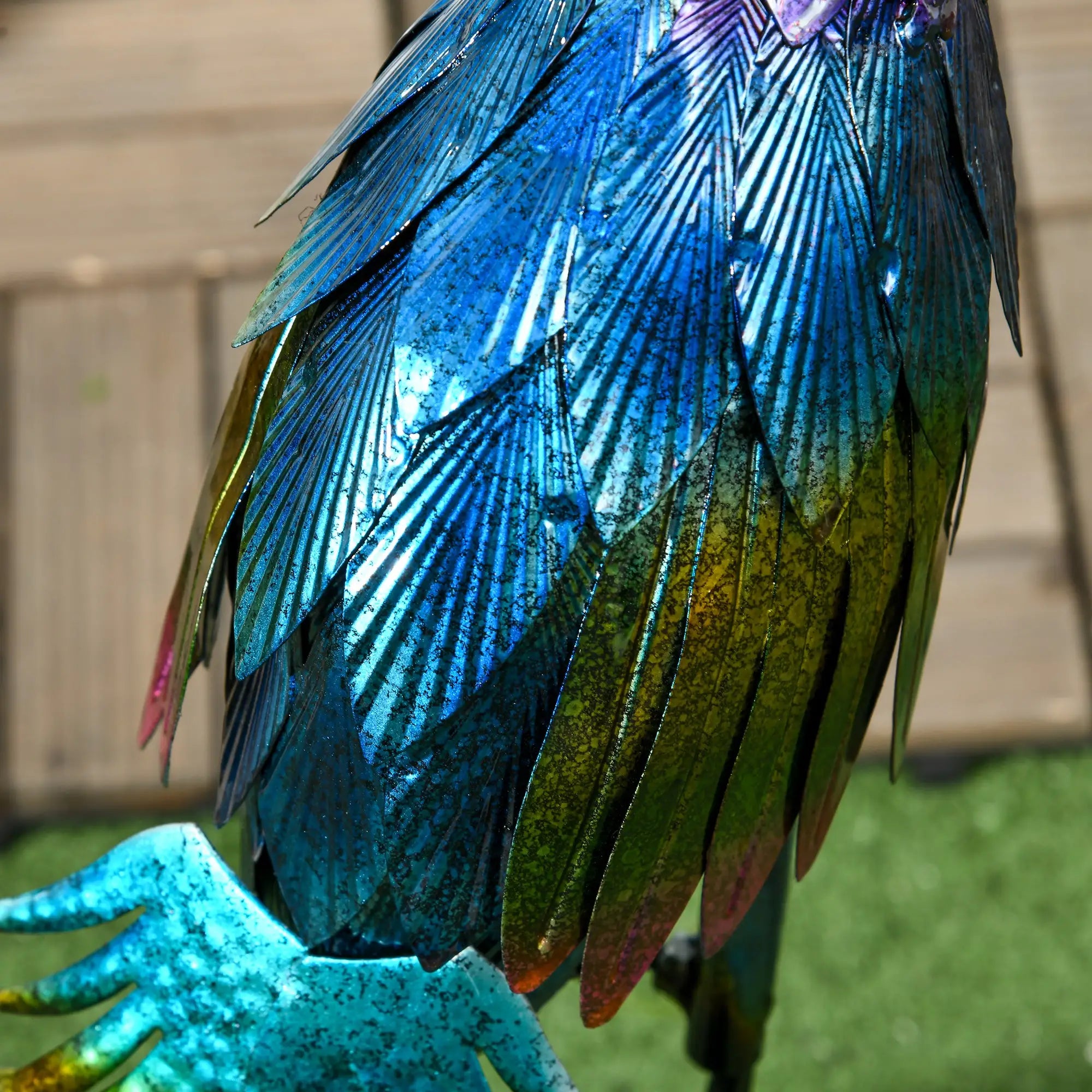 Peacock Garden Statue, 9.8