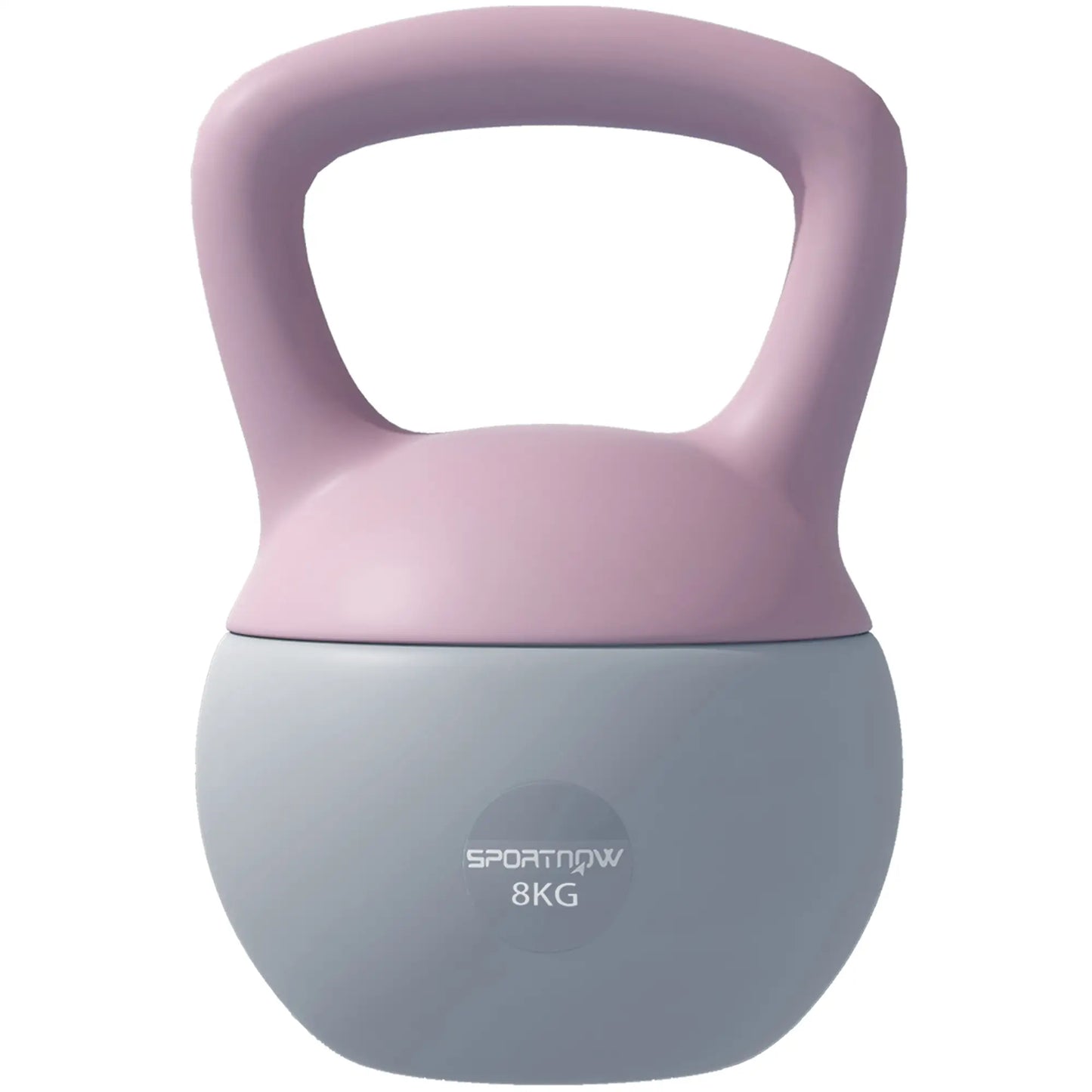 18 lb Kettlebell souple, rempli de sable, violet