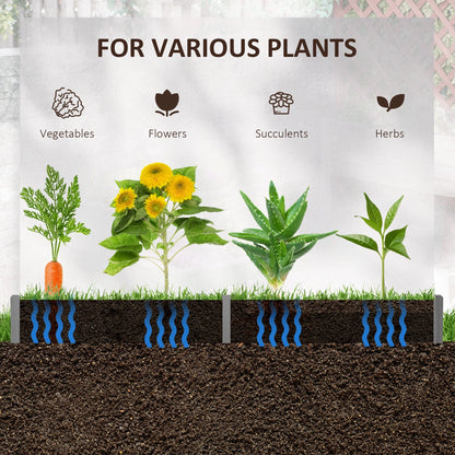 39" x 36" Hexagon Planter Box, Raised Garden Bed, Grey Wooden Planter Boxes at Gallery Canada