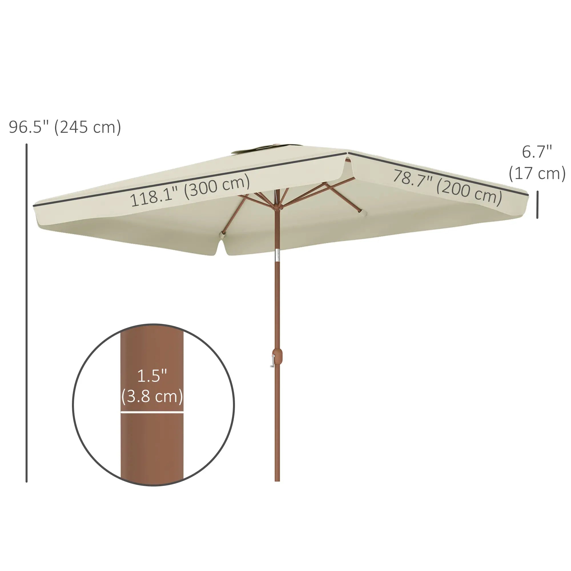 Patio Umbrella 118.1