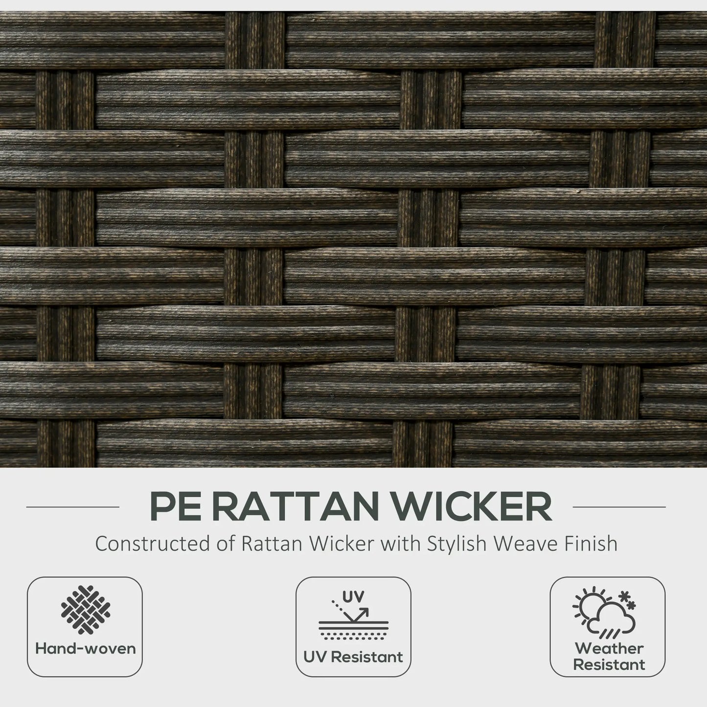 6-Piece Outdoor Rattan Patio Set, Corner Sofa, WPC Table, Light Grey Patio Furniture Sets at Gallery Canada