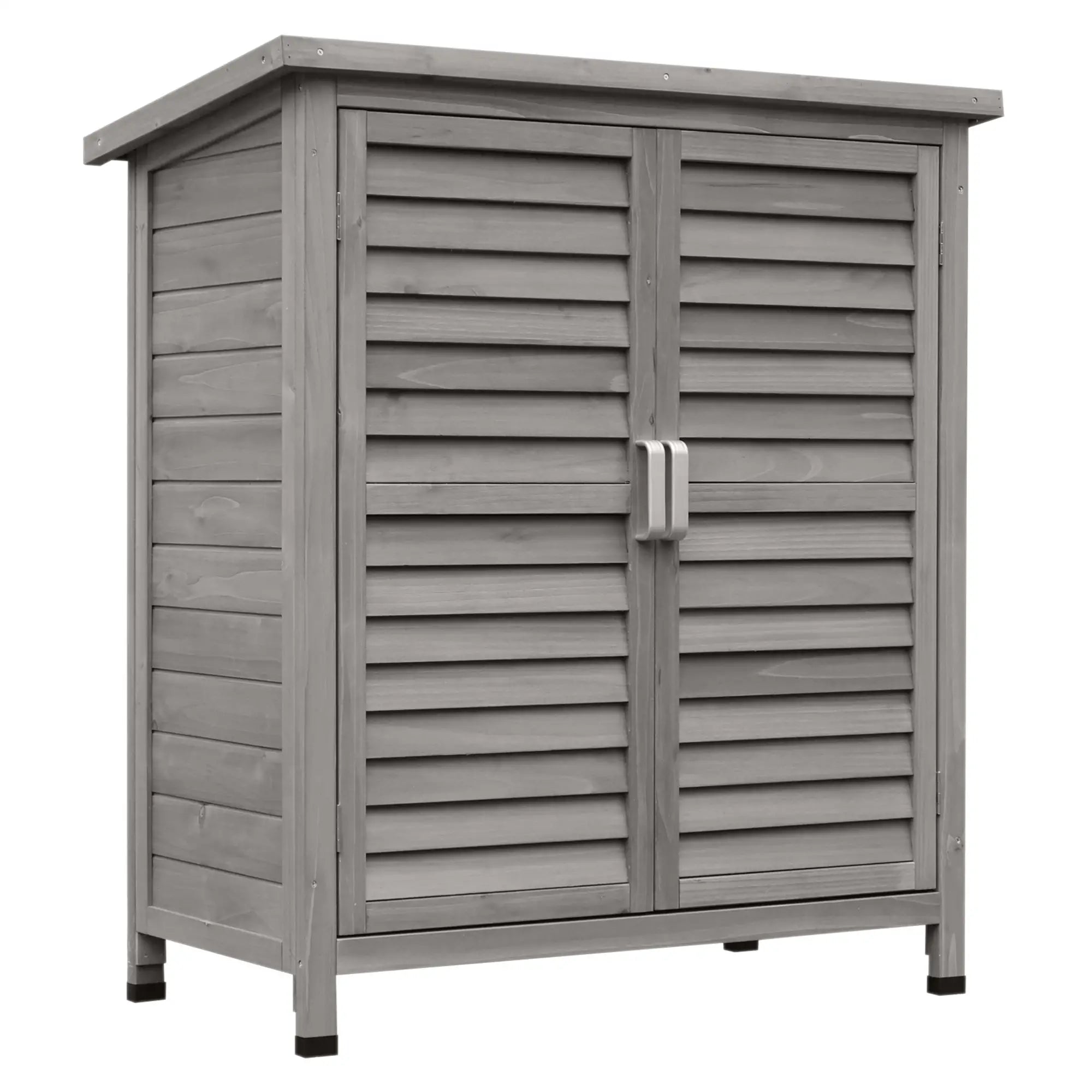 Wooden Garden Storage Shed, 2 Door, 34