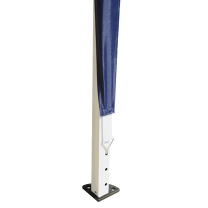 10 x 10ft Folding Pop Up Tent, Outdoor Gazebo Canopy, Blue Pop Up Canopies at Gallery Canada