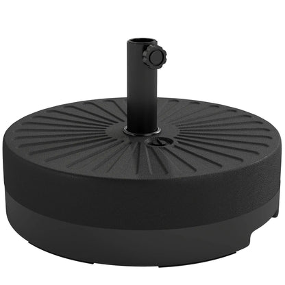 Fillable Umbrella Base, 20 Inch, Water Sand Filled Stand, Fit 1.5"/1.9" Pole Umbrella Bases at Gallery Canada