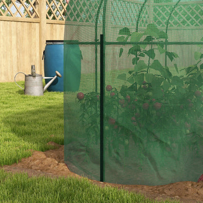9.8' x 3.3' Plant Protector Tent, Crop Cage, Zipped Door, Ground Stakes Walk In Greenhouses at Gallery Canada