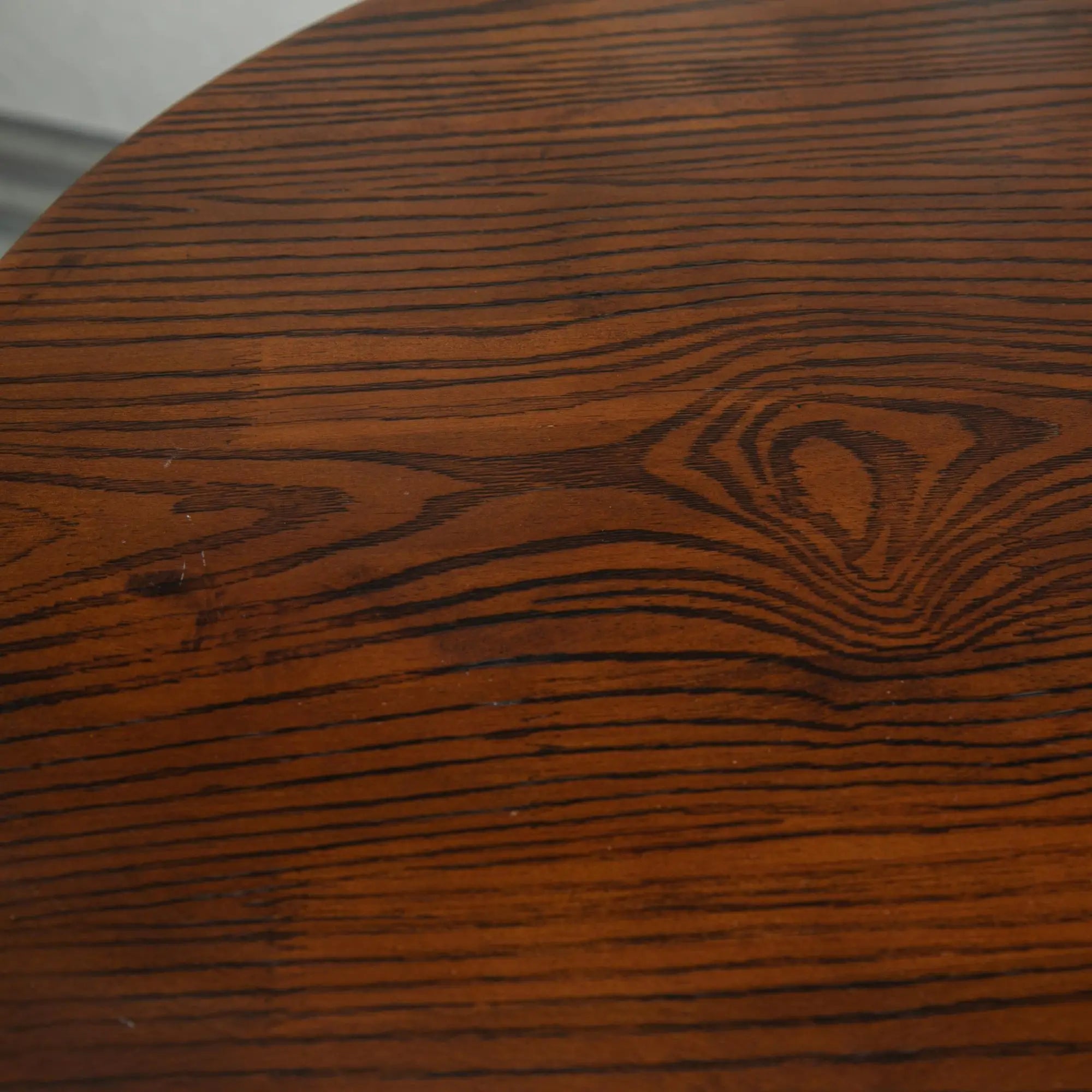 Round Bar Table 42 Inch, Industrial Bistro Table, Metal Base, Elm Wood Top Bar Tables & Dining Tables at Gallery Canada