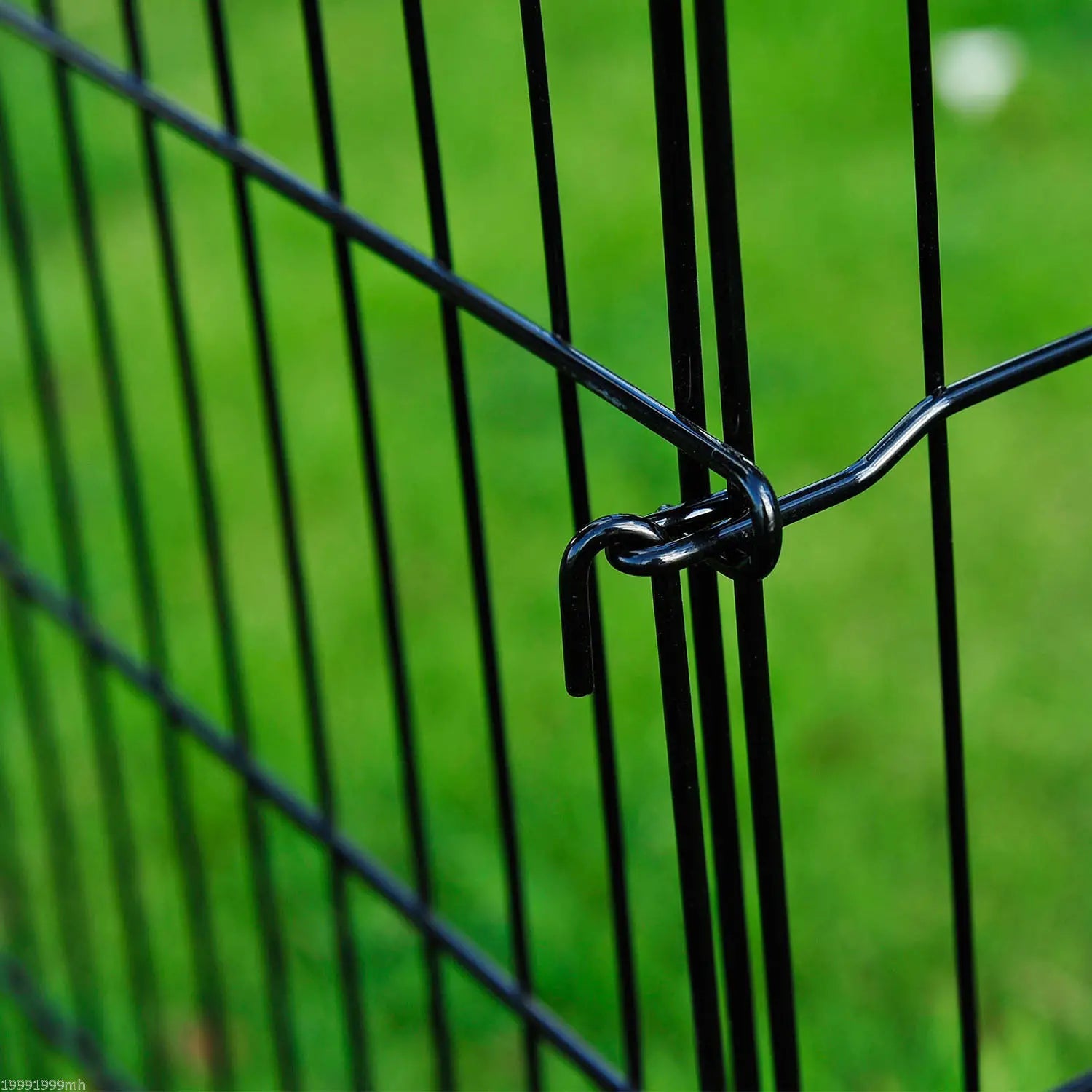 30inch 8-Panel Octagon Pet Playpen, Foldable Dog Cage, Black Houses, Kennels & Pens at Gallery Canada