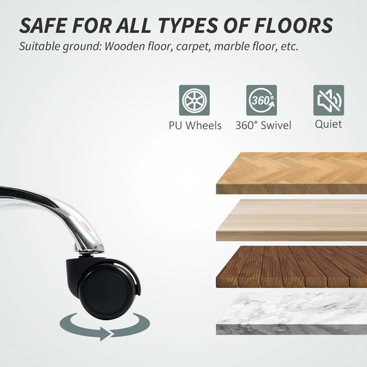 Executive Office Chair, Leather Ergonomic Desk Chair with Footrest, Swivel Recliner, Black Executive & Manager Chairs at Gallery Canada