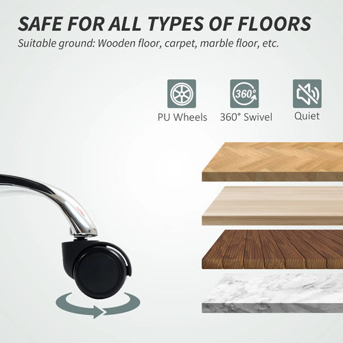 Executive Office Chair, Leather Ergonomic Desk Chair with Footrest, Swivel Recliner, Black