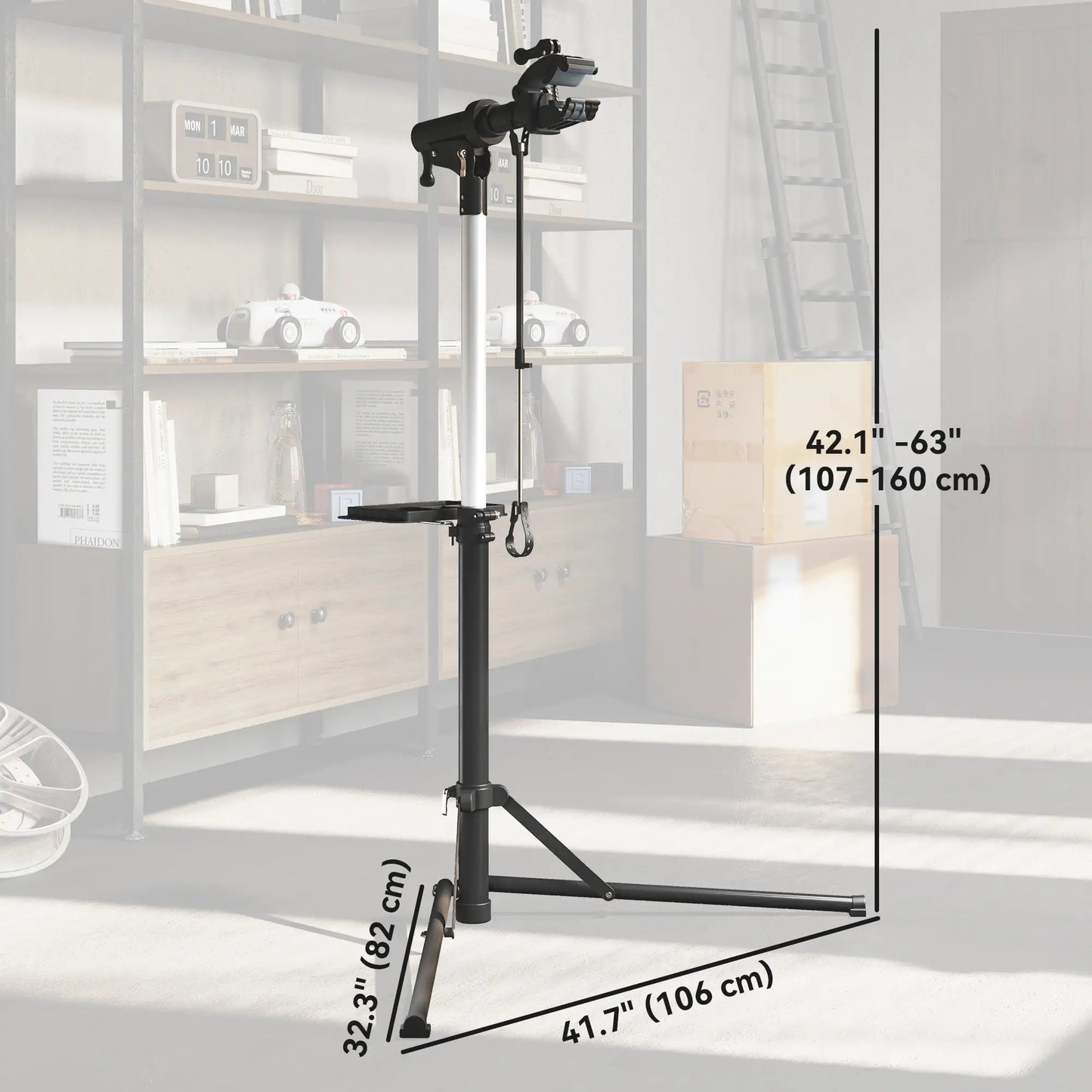 Bicycle Repair Stand, Max 88 lbs, Height Adjustable, Foldable, 360° Rotatable Bike Repair Stands at Gallery Canada