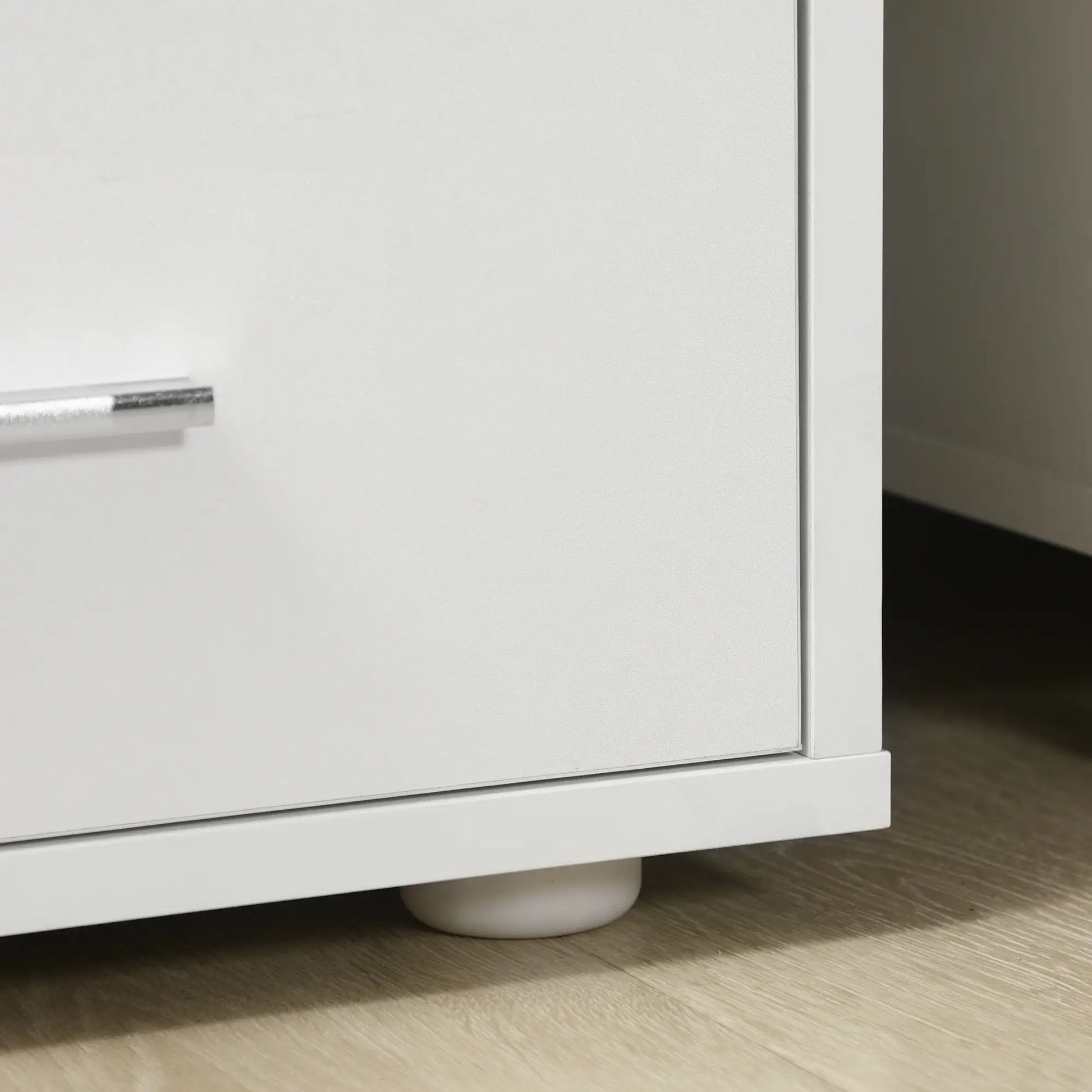 Computer Desk With Keyboard Tray, Drawers, White Computer Desks at Gallery Canada