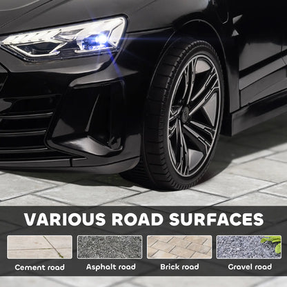 12V Ride-On Toy Car with Remote Control, 3.1 MPH, Black Electric Toy Cars at Gallery Canada