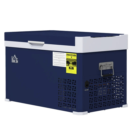 Dual Zone Car Fridge, 32 Quart, 12/24V DC, 100V-240V AC, -4℉-68℉