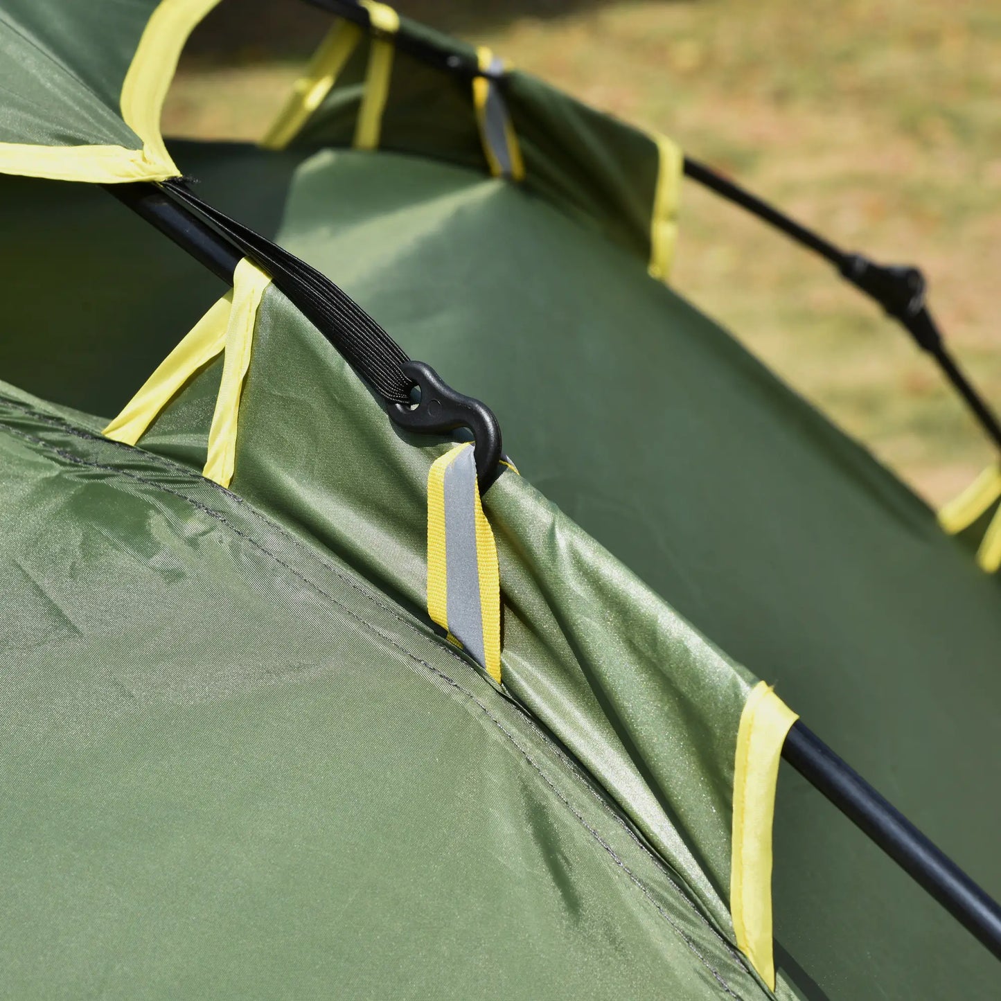 3 Person Camping Tent, 1000mm Waterproof, Dark Green Camping Tents at Gallery Canada