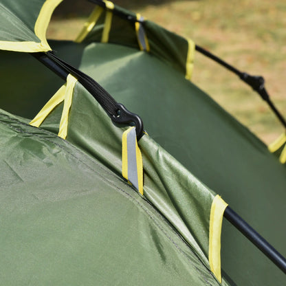 3 Person Camping Tent, 1000mm Waterproof, Dark Green Camping Tents at Gallery Canada