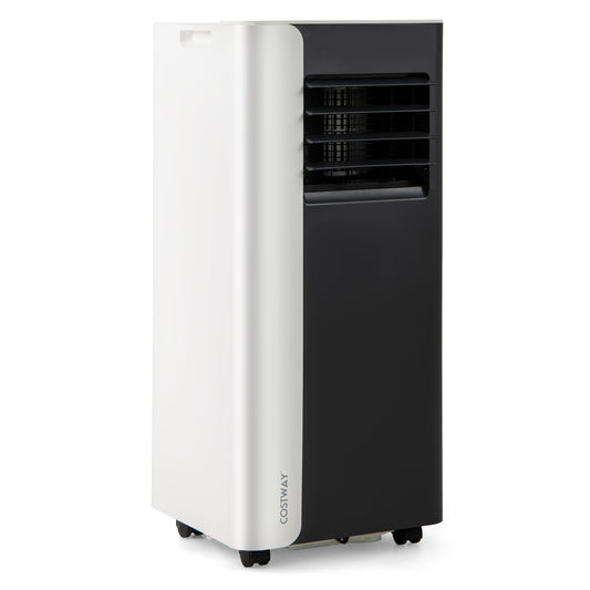 10000 BTU 3-in-1 Portable AC with Fan & Dehumidifier, Black/White Portable Air Conditioners Black & White at Gallery Canada