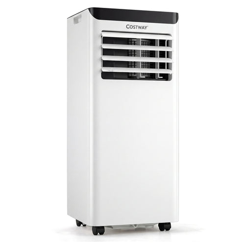 10000 BTU Portable Air Conditioner With Dehumidifier, Black