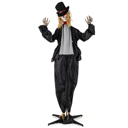 Halloween Animatronic Standing Groom, 7.2 FT Haunted House Decoration Halloween at Gallery Canada