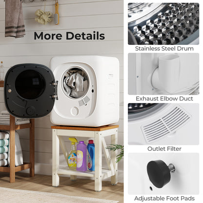 Portable Clothes Dryer Compact Drying Machine with Stainless Steel Tub Dryers at Gallery Canada