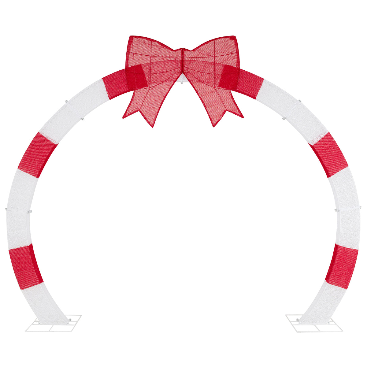 Christmas Archway With Large Bow, LED Lights, 10.4 Feet Christmas Decor & Accessories at Gallery Canada