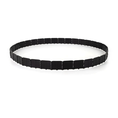 10.5 Ft 70 Pcs Garden Edging Borders, No Dig, Interlocking, Black