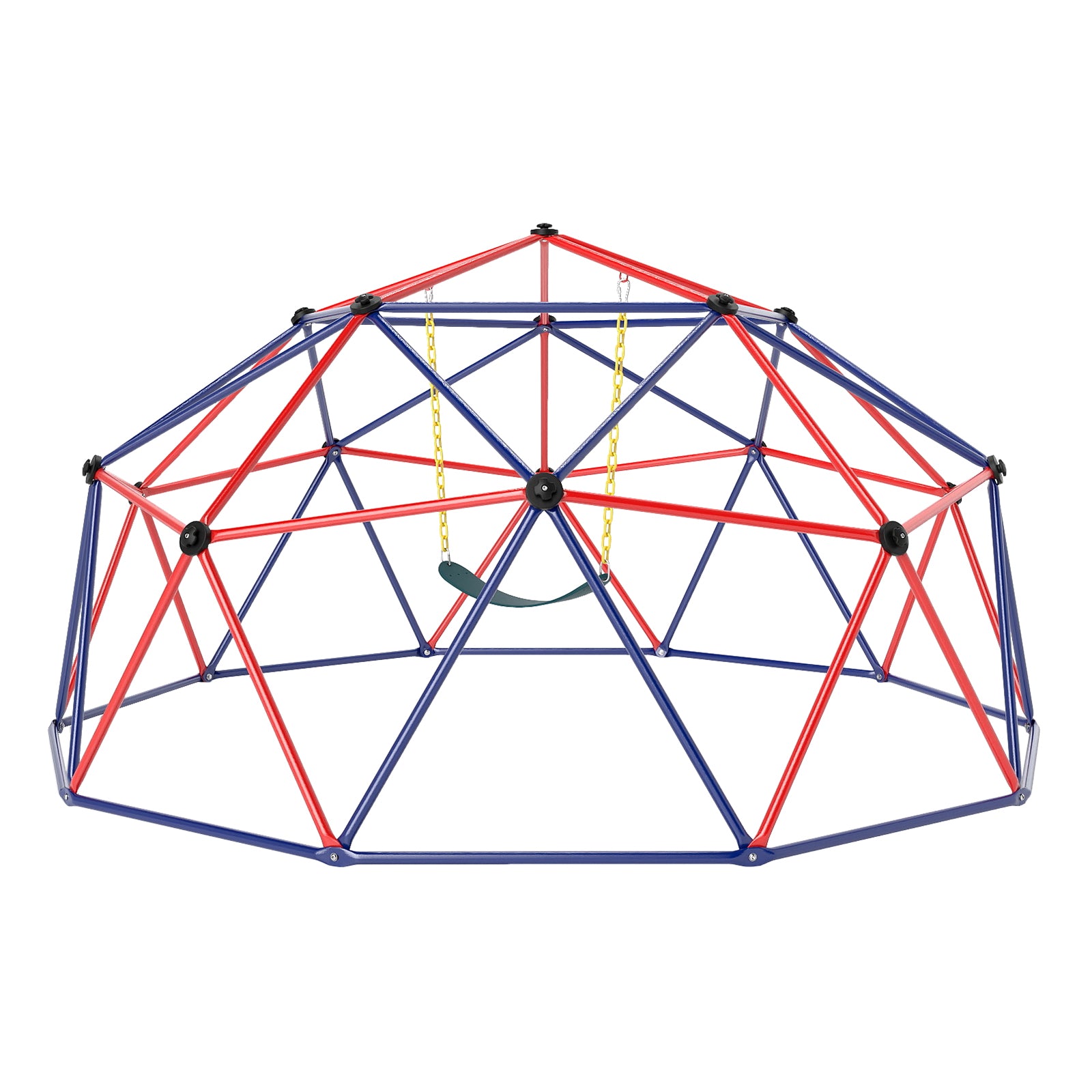 10 Feet Dome Climber, Swing, 800 Lbs Capacity, Red Climbers & Slides Red at Gallery Canada