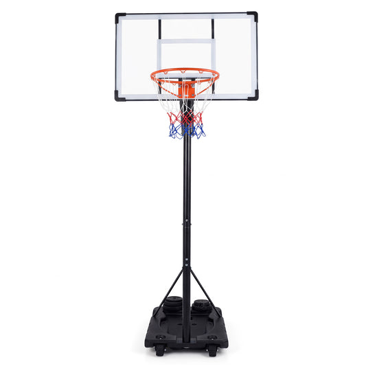 Portable Basketball Hoop, 10 Feet, Outdoor For Adults, Black Sport Equipments Black at Gallery Canada