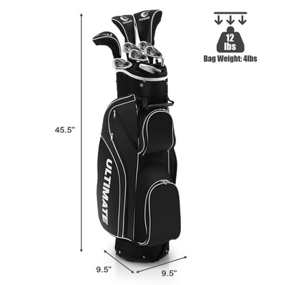 Women's Complete Golf Club Set, 10 Pieces, Alloy Driver, Black Golf at Gallery Canada
