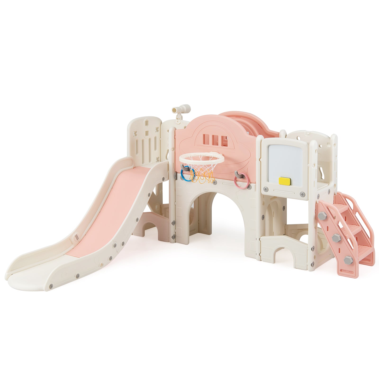Toddler Slide Climber Playset, 10 In 1, Pink Climbers & Slides at Gallery Canada