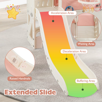 Toddler Slide Climber Playset, 10 In 1, Pink Climbers & Slides at Gallery Canada