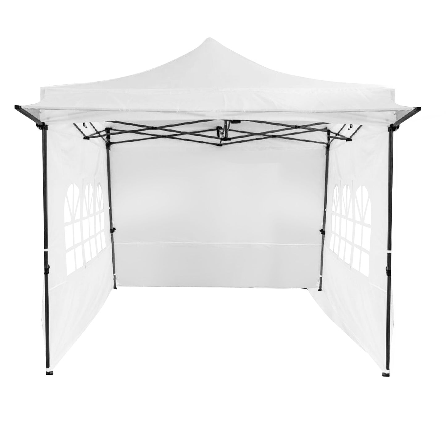 10 x 10 FT Pop up Canopy Tent with Sidewalls and Awning for Party Picnic Event, White Canopies at Gallery Canada