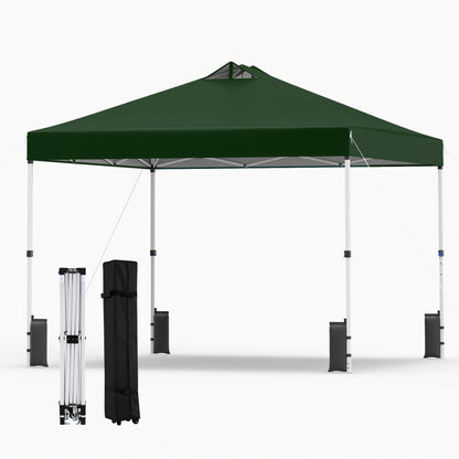 10x10 Feet Outdoor Commercial Pop Up Canopy Tent, Green Canopies at Gallery Canada