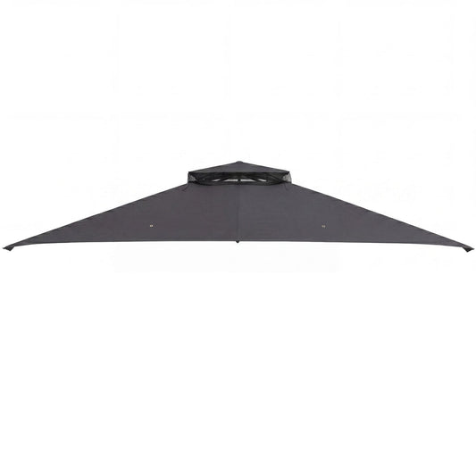 10 X 12 Ft Gazebo Replacement Top, Gray Gazebos Gray at Gallery Canada