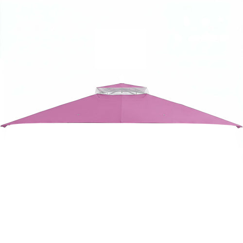10 x 12 Feet Gazebo Replacement Top, Pink