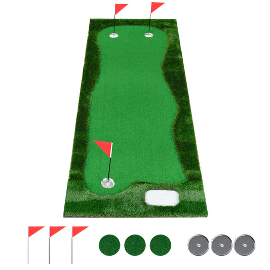 Golf Putting Green, 3 Hole Cups & Flags Golf Green at Gallery Canada