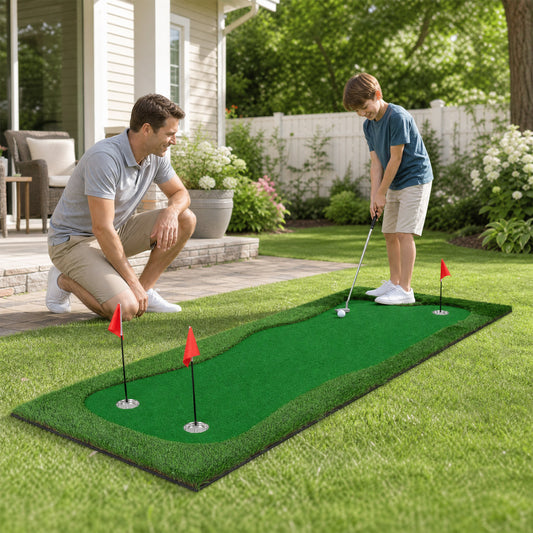 Golf Putting Green, 3 Hole Cups & Flags Golf Green at Gallery Canada