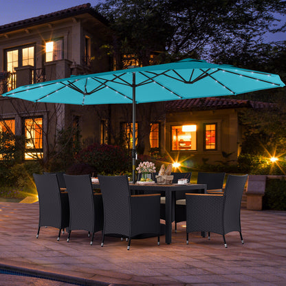 11 Piece Patio Dining Set, Beige, Turquoise Patio Dining Sets at Gallery Canada