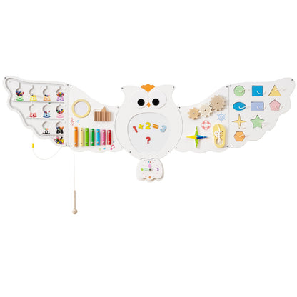 11-in-1 Toddler Learning Activity Center Owl Activity Wall Busy Board Panels for 3+ Years Old Learning Toys Options at Gallery Canada