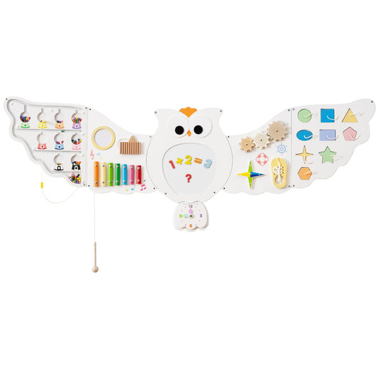 11-in-1 Toddler Learning Activity Center Owl Activity Wall Busy Board Panels for 3+ Years Old Learning Toys Options at Gallery Canada