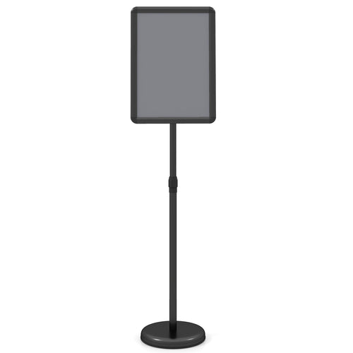 11 X 17 In. Adjustable Sign Holder Stand, Black