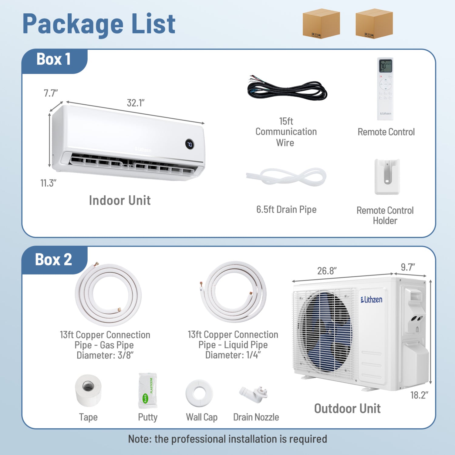 12000 BTU 18.1 SEER2 Mini Split AC, Works With Alexa, White Mini Split Air Conditioners at Gallery Canada