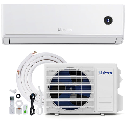 12000 BTU 18.1 SEER2 208/230V Mini Split AC, White Mini Split Air Conditioners White at Gallery Canada