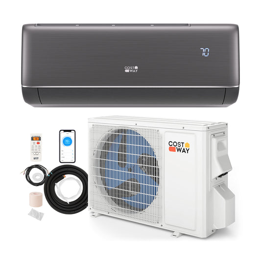 12000 BTU 22 SEER2 Mini Split AC, WiFi Alexa Compatible, Gray Mini Split Air Conditioners Gray at Gallery Canada