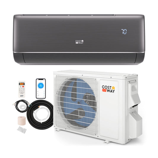 12000 BTU 22 SEER2 Mini Split AC, WiFi Alexa Compatible, Gray Mini Split Air Conditioners Gray at Gallery Canada